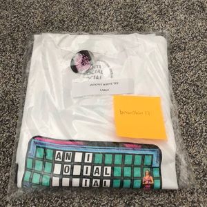 Anti social social club jackpot white tee large